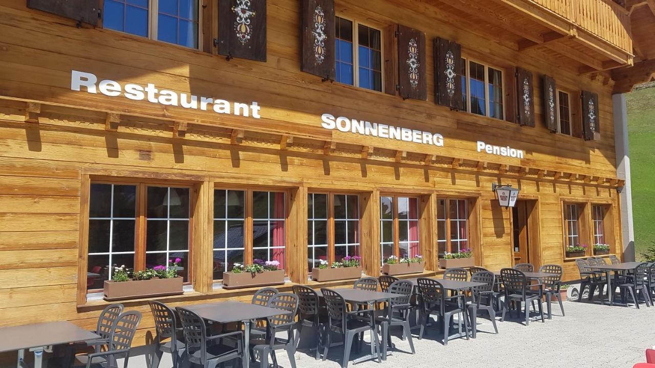 Hotel Restaurant Sonnenberg Mürren Esterno foto