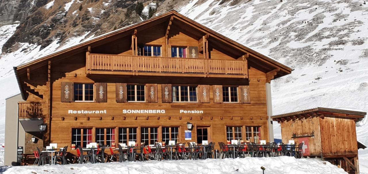 Hotel Restaurant Sonnenberg Mürren Esterno foto