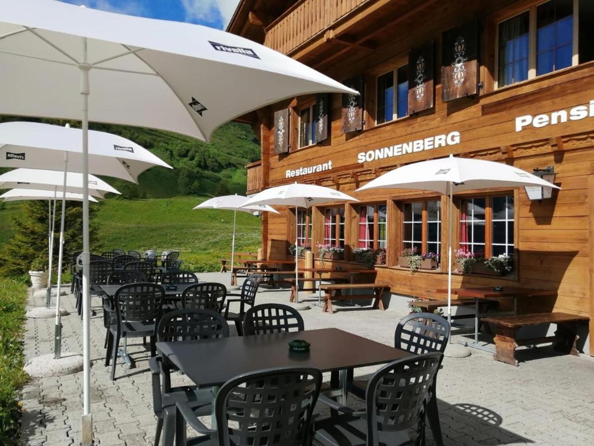 Hotel Restaurant Sonnenberg Mürren Esterno foto