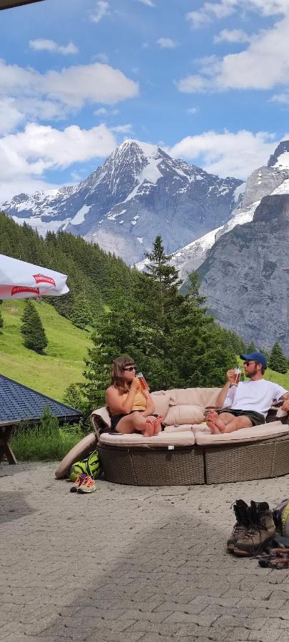 Hotel Restaurant Sonnenberg Mürren Esterno foto