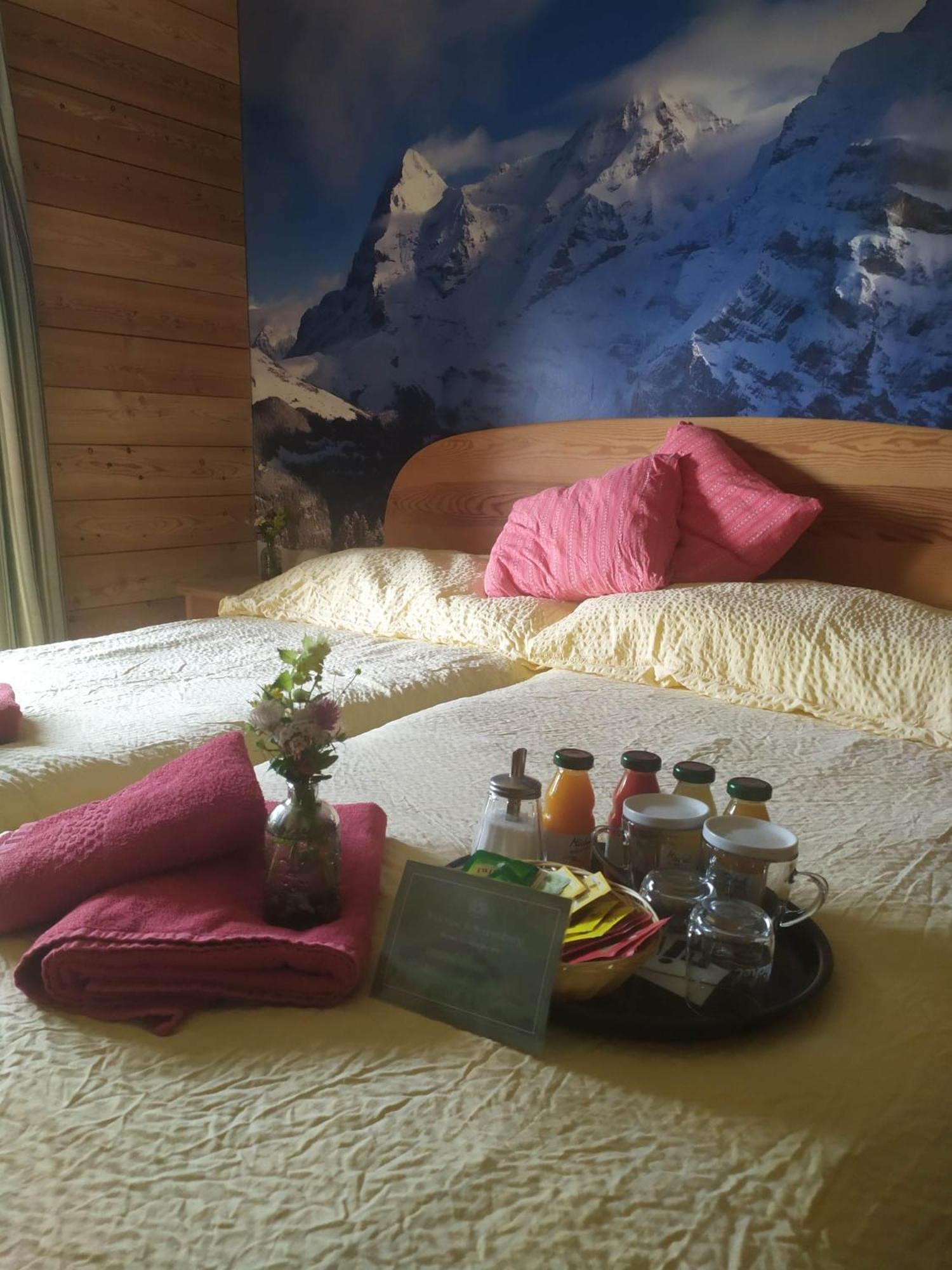 Hotel Restaurant Sonnenberg Mürren Esterno foto
