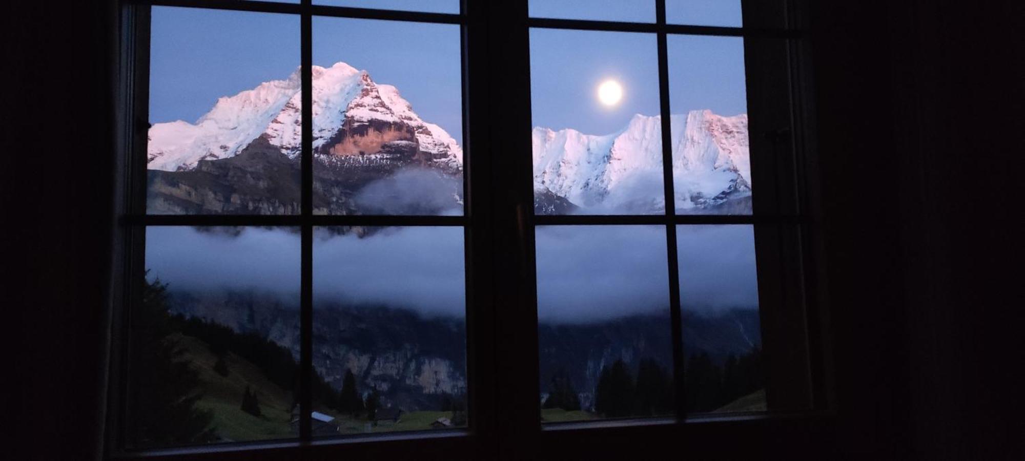 Hotel Restaurant Sonnenberg Mürren Esterno foto